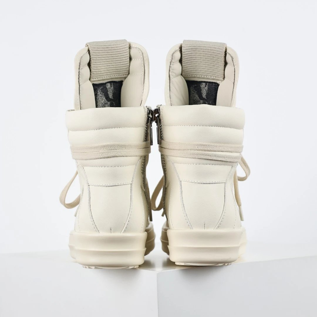 Rick Owens DRKSHDW Ramones High-Top Sneakers Black / Gray - 8