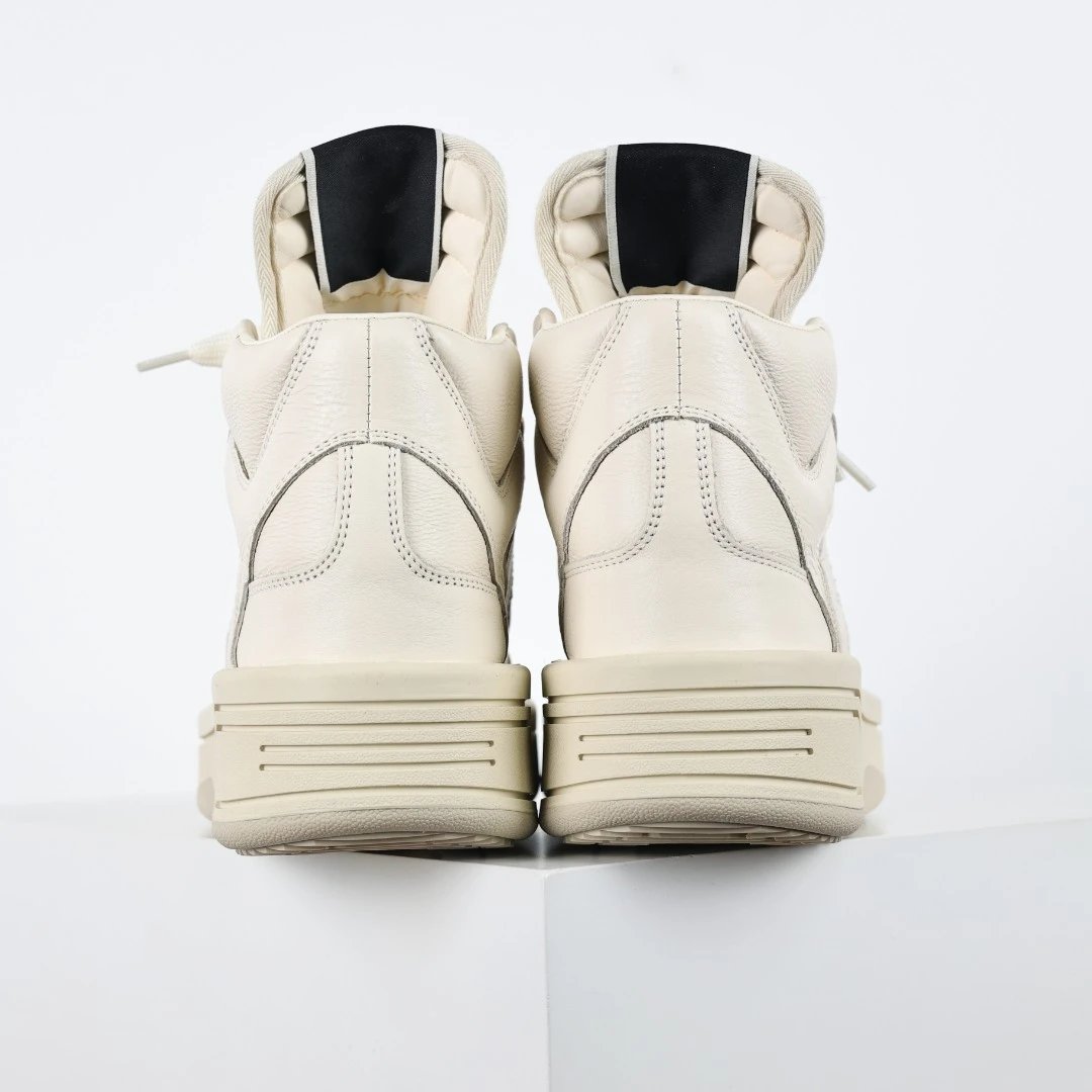 Rick Owens DRKSHDW Ramones High-Top Sneakers Black / Gray - 47