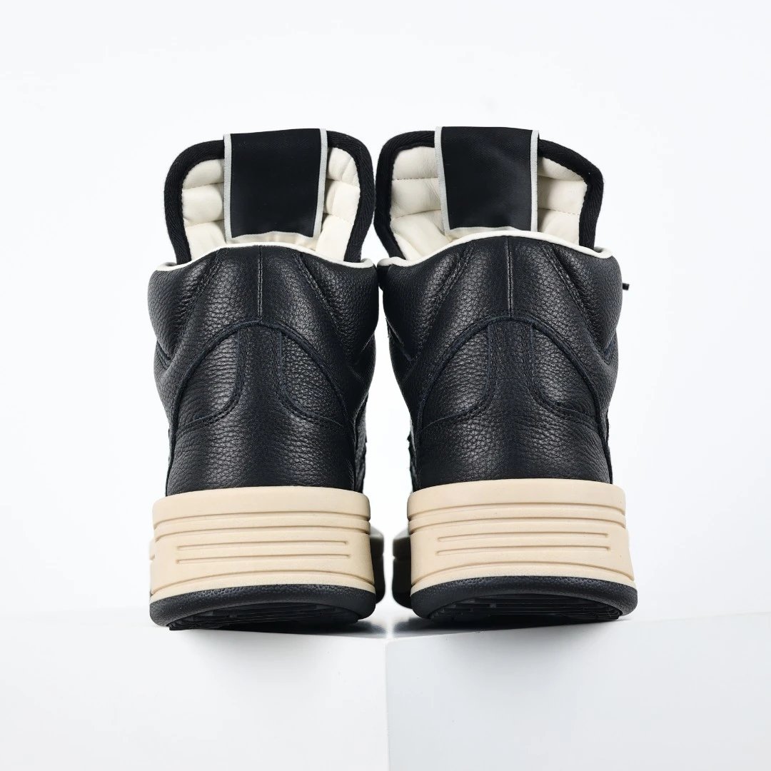 Rick Owens DRKSHDW Ramones High-Top Sneakers Black / Gray - 55