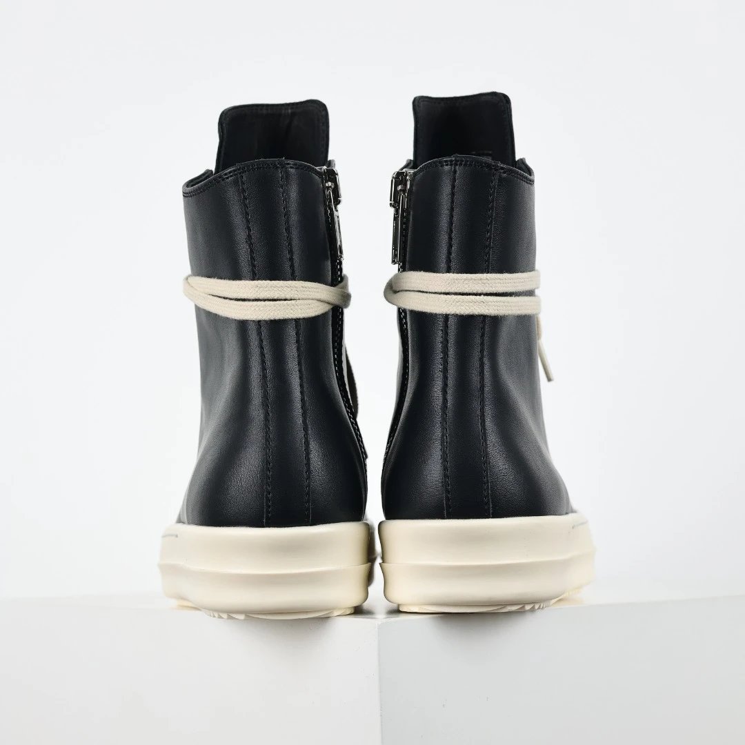 Rick Owens DRKSHDW Ramones High-Top Sneakers Black / Gray - 24