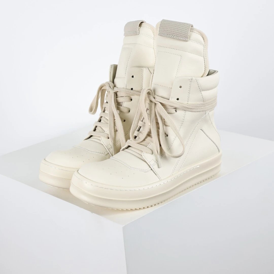 Rick Owens DRKSHDW Ramones High-Top Sneakers Black / Gray - 6