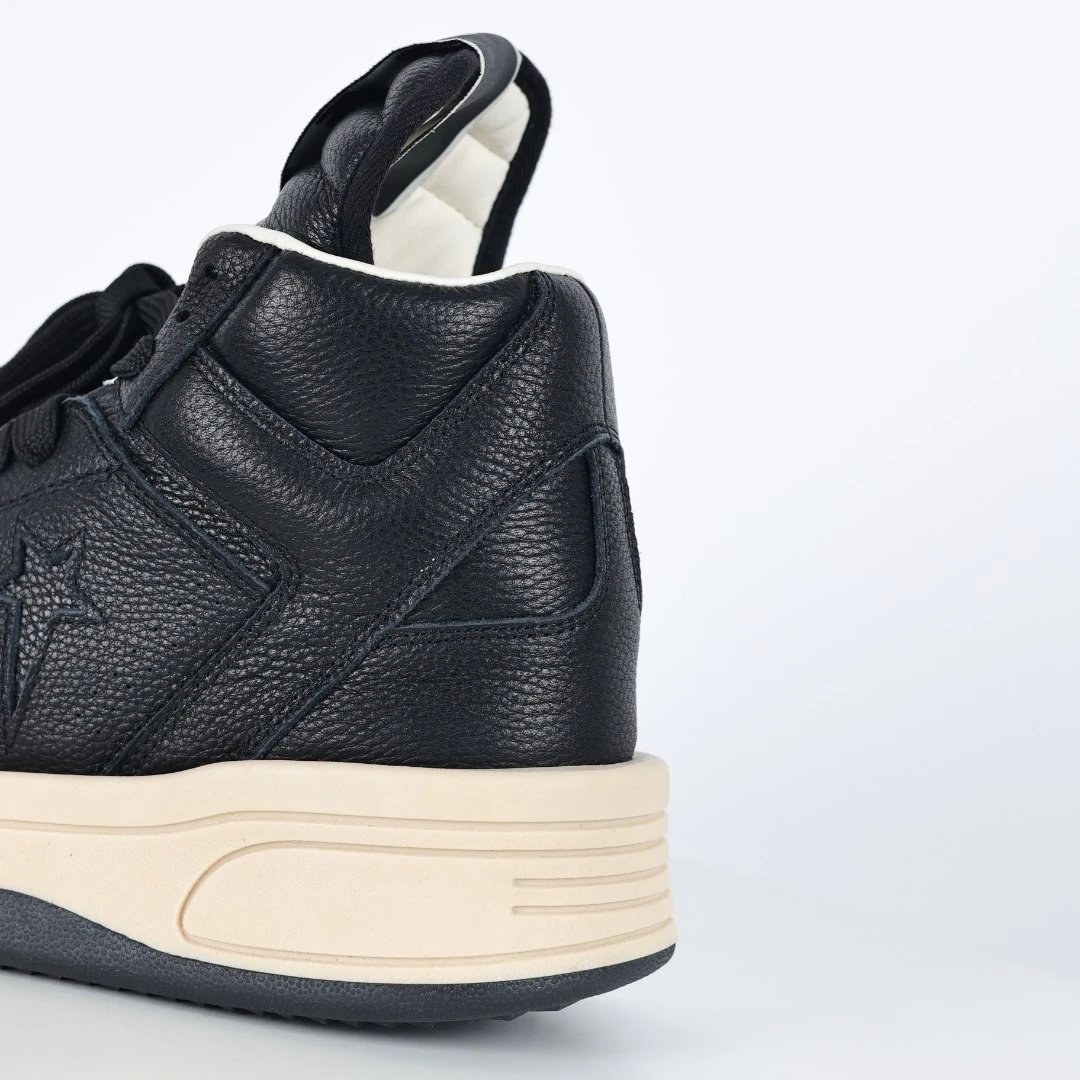 Rick Owens DRKSHDW Ramones High-Top Sneakers Black / Gray - 53