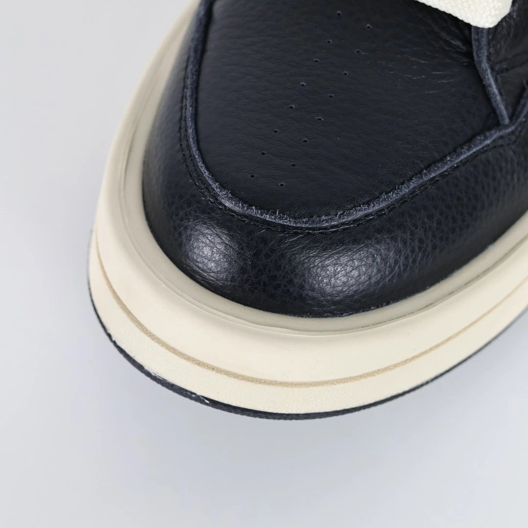 Rick Owens DRKSHDW Ramones High-Top Sneakers Black / Gray - 49