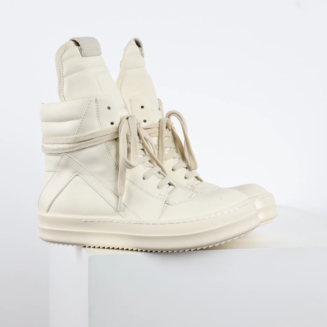 Rick Owens DRKSHDW Ramones High-Top Sneakers Black / Gray - 7