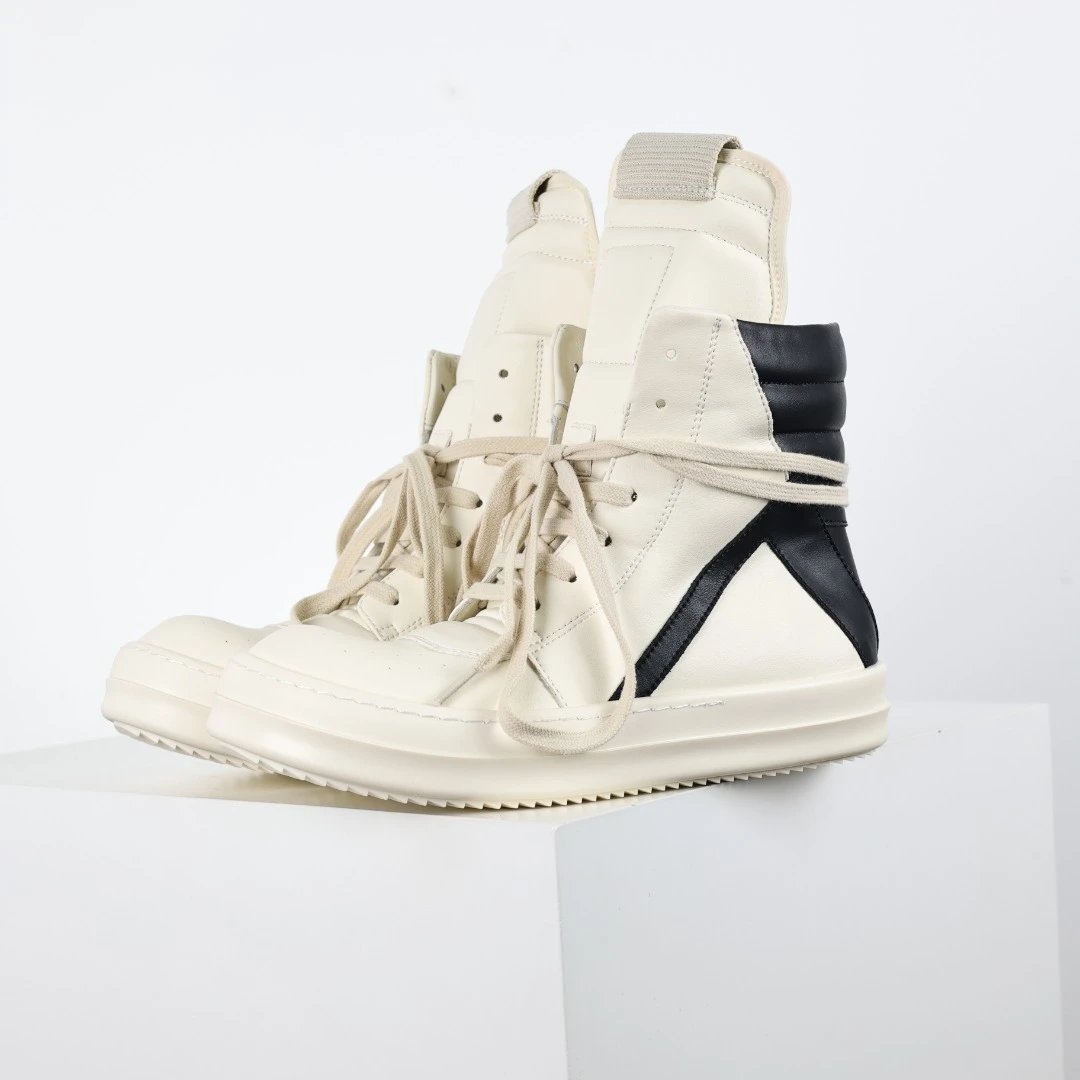 Rick Owens DRKSHDW Ramones High-Top Sneakers Black / Gray - 2
