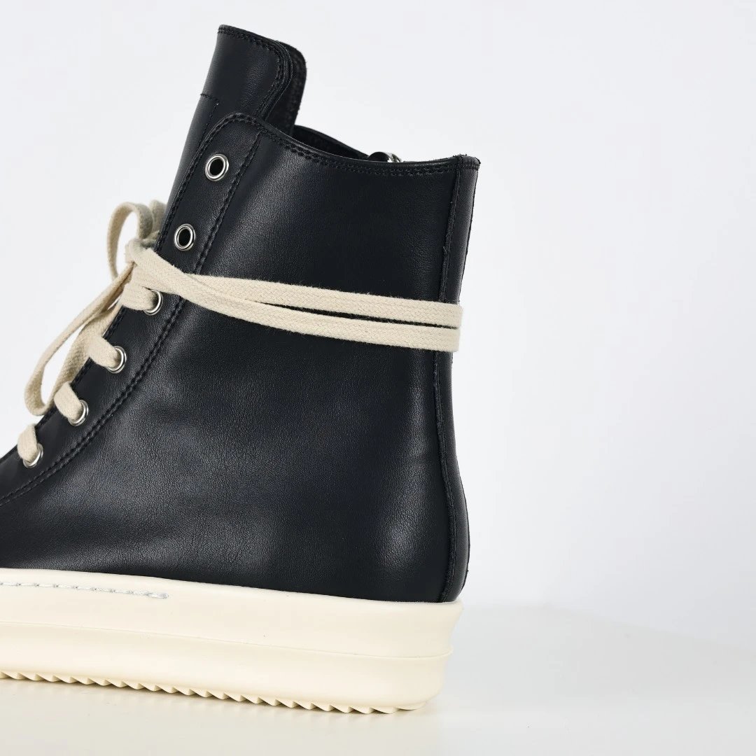 Rick Owens DRKSHDW Ramones High-Top Sneakers Black / Gray - 22