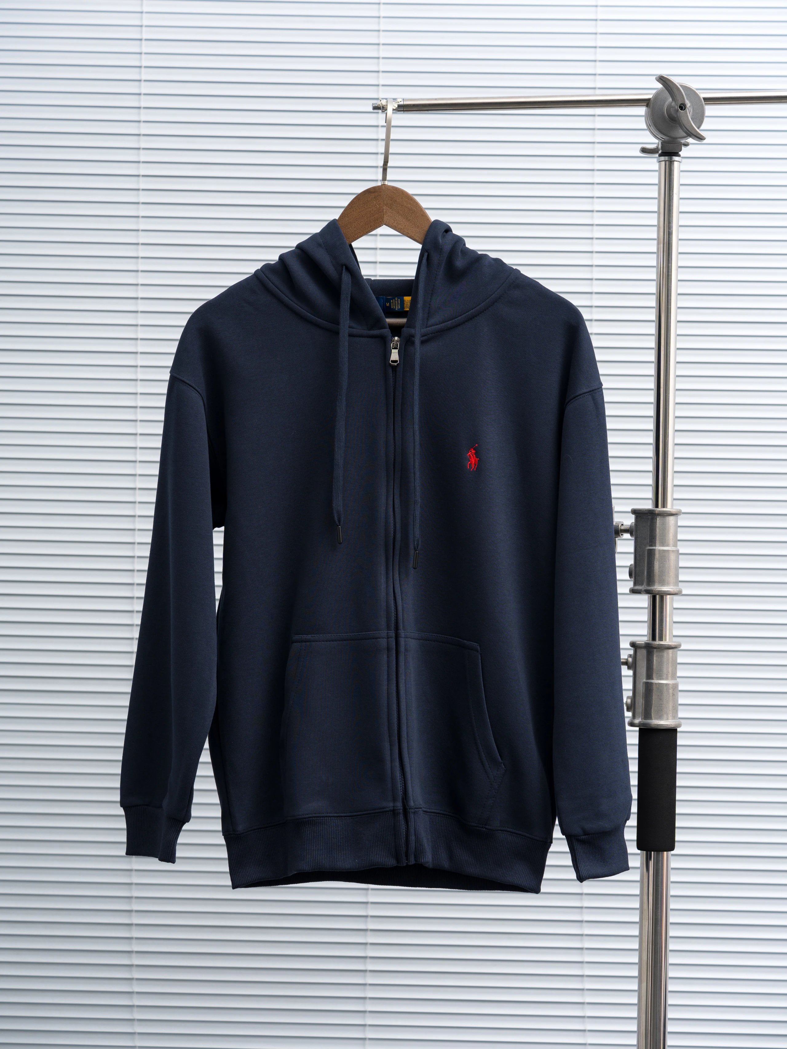 Tibetan blue and red label top