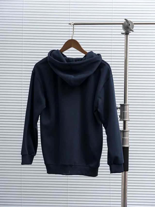 Burberry Hoodies & Sweatshirts Zip-Up Hooded Sweatshirt with Embroidered Equestrian Knight Logo product detail image 39