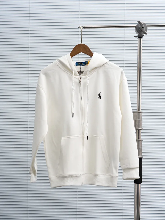 Burberry Hoodies & Sweatshirts Zip-Up Hooded Sweatshirt with Embroidered Equestrian Knight Logo product detail image 29