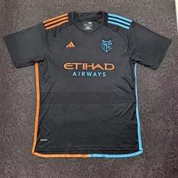 thumbnail for 2024赛季纽约城球衣 大联盟MLS短袖足球服 New York City FC客场黑