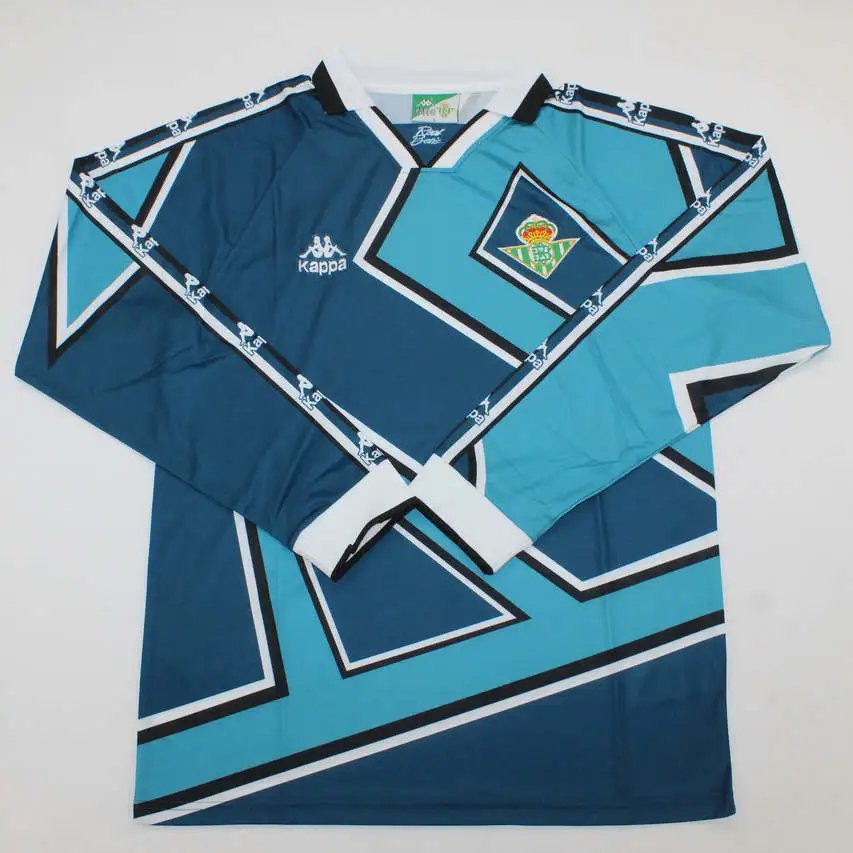 95-97 Adult Real Betis Alfonso Real Betis away jersey 32170
