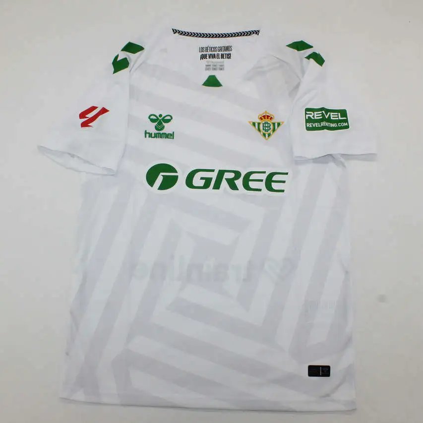 25-26 season adult Real Betis Valais La Liga Real Betis goalkeeper white jersey 32168