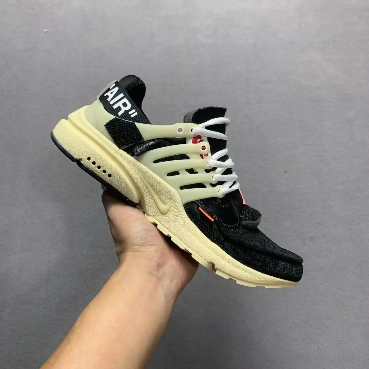 Beige Black