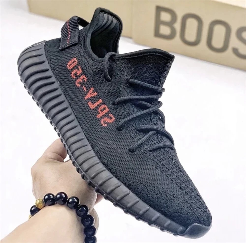 Black Red Lettering