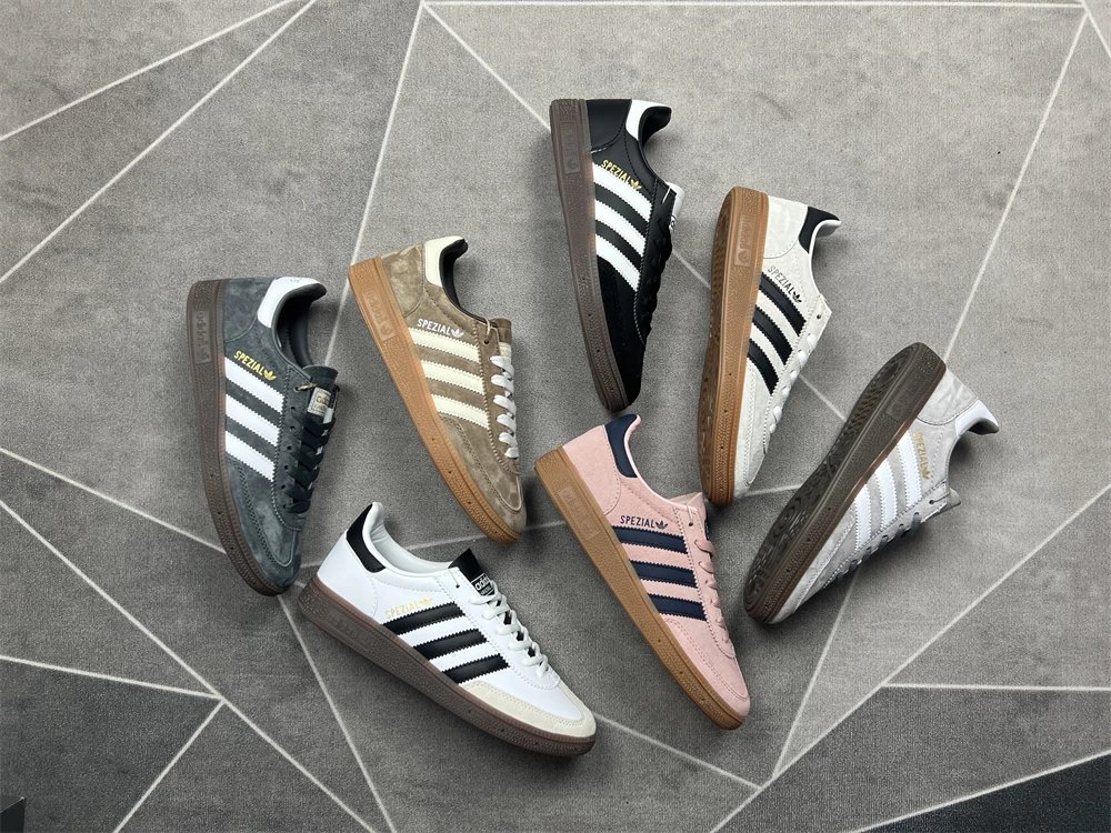 Pure original version of AD Spezial board shoes, factory leather with super strong color brushing sensation, unisex casual shoes