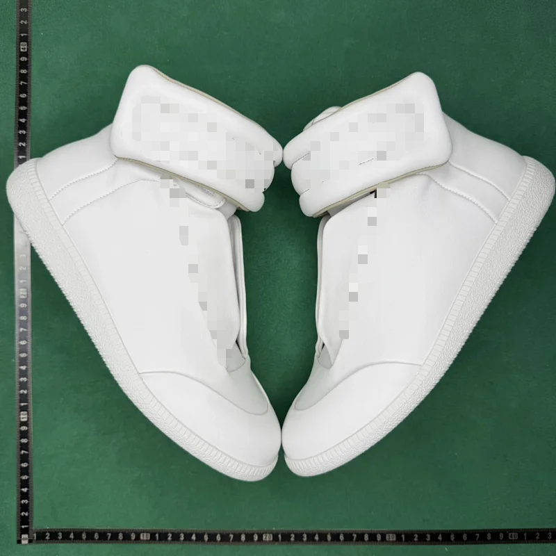Maison Margiela Future White Leather High Top Sneakers