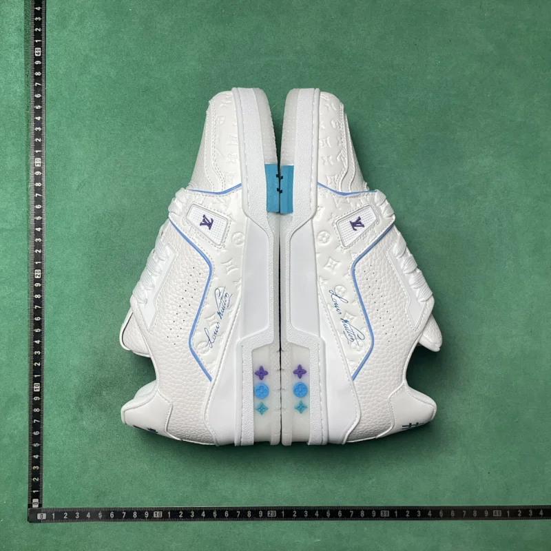 2 No. white light blue