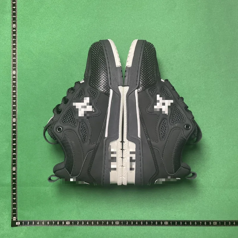 DW EDITION LEATHER LACE-UP LOW-TOP