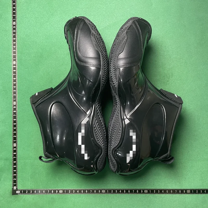 XA EDITION GLOSSY ROUND-TOE ZIPPER