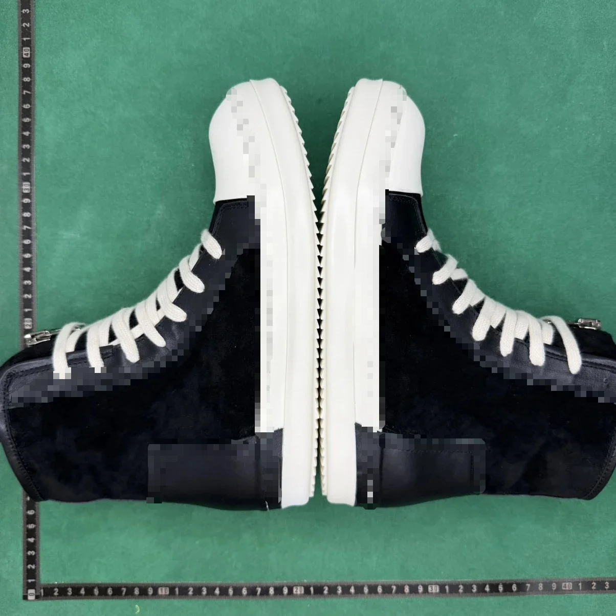 ROUND TOE LACE-UP HIGH CANVAS