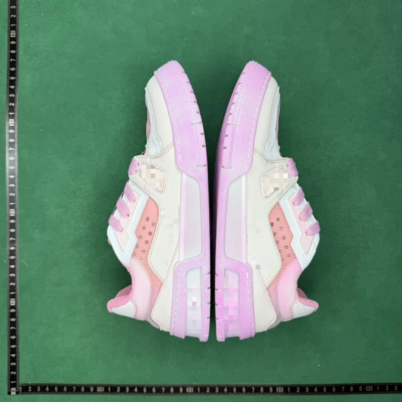 ROUND-TOE LACE-UP LOW-TOP SNEAKERS TT