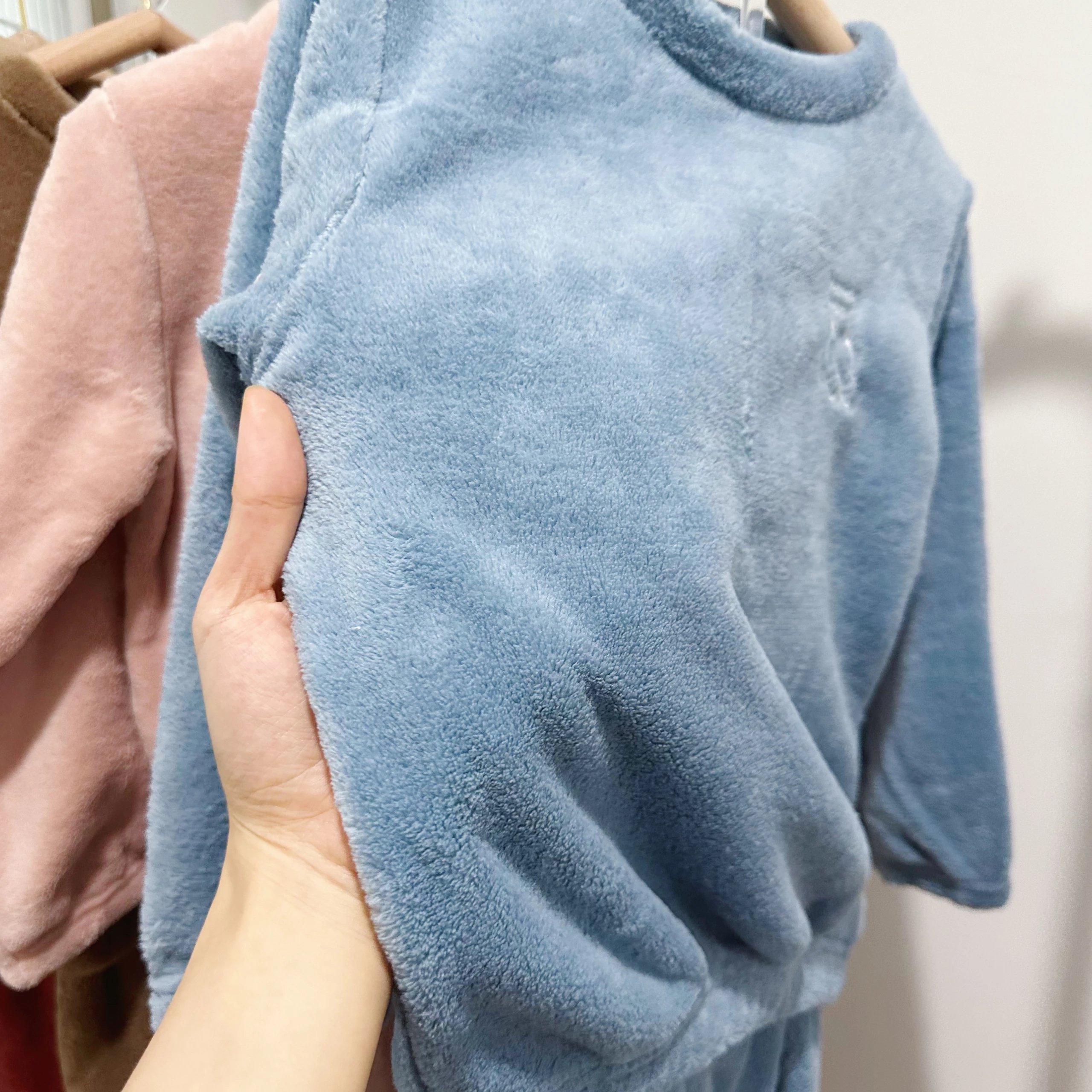 A类婴儿级一等品，双面珊瑚棉，360度防风：INTRISTEEN 儿童暖暖套装 团购价49.9元包邮（原价卖129元） 买手党-买手聚集的地方