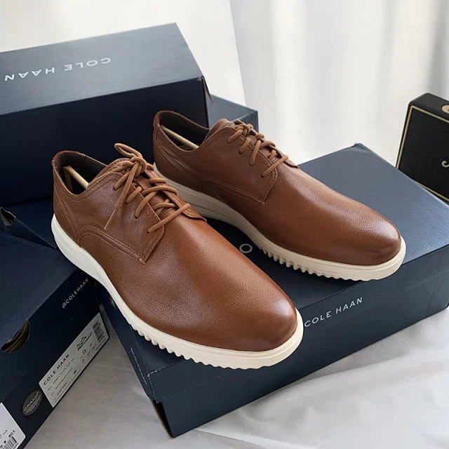 贸易公司订单 轻量化牛皮 Cole Haan 男士商务休闲皮鞋 团购价299元包邮​（天猫1890元） 买手党-买手聚集的地方
