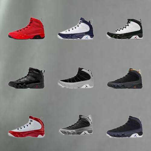 Air Jordan 9 Retro Particle Grey