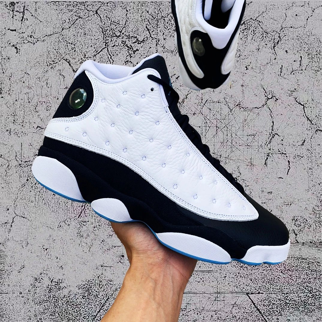 【特价促销】Air Jordan 13 “Obsidian”黑曜石男女子高帮休闲运动篮球鞋414571-144