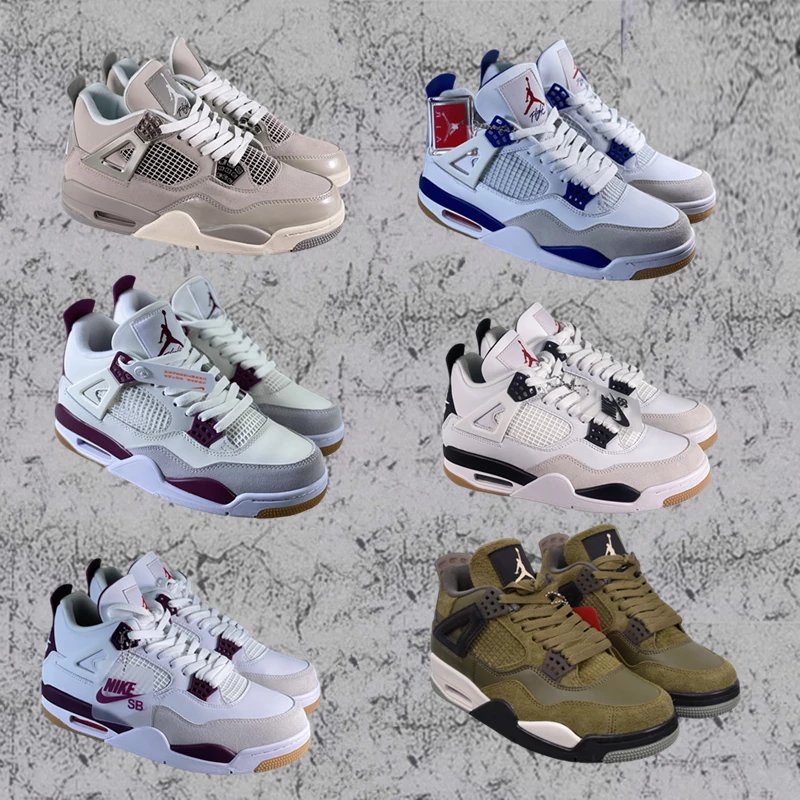 Air Jordan 4 Retro Craft Grey Cement