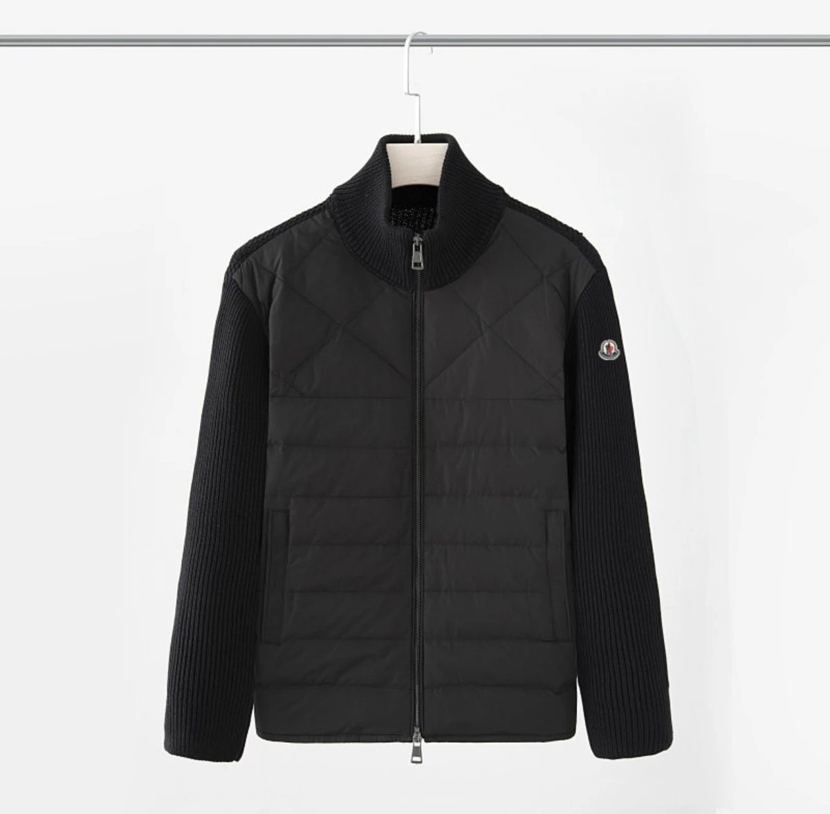 Moncler Stand Collar Down Cardigan photo 8