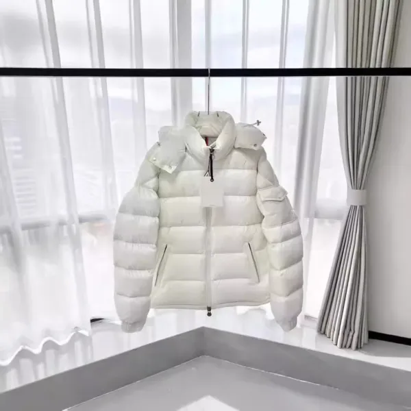 Moncler Maya Down Jacket White - 1