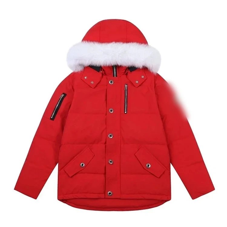 Red and white fur collar 06 style