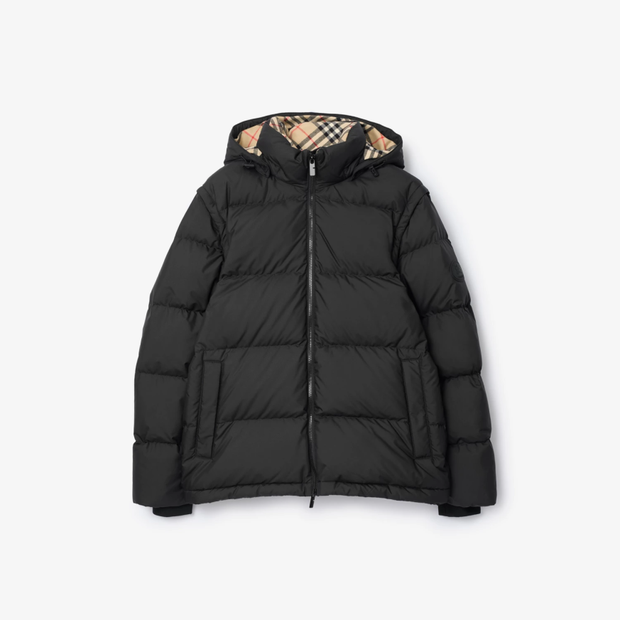 Burberry Puffer Jacket Down Black