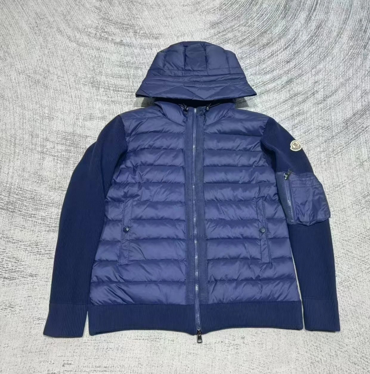 Moncler Stand Collar Down Cardigan photo 6