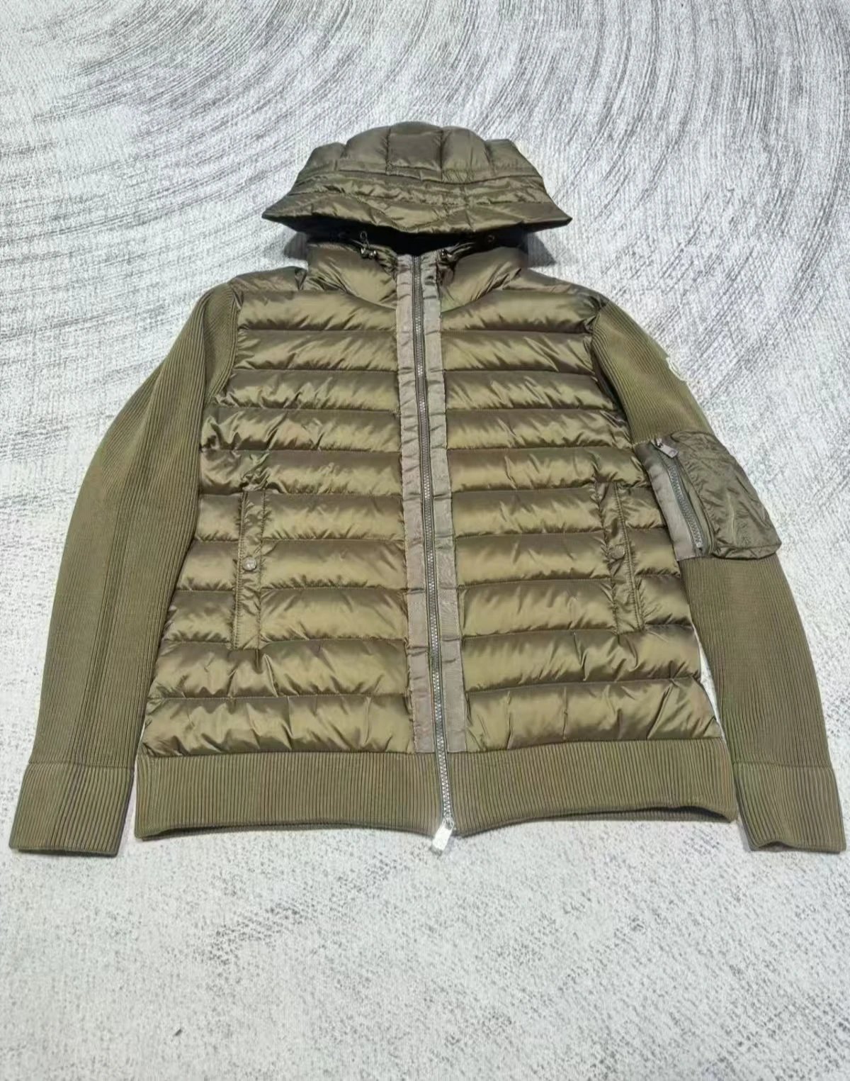 Moncler Stand Collar Down Cardigan photo 7