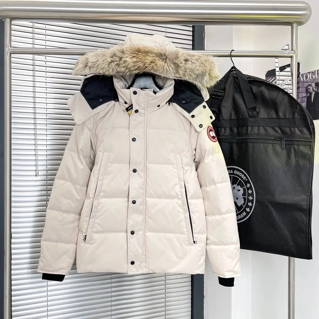 Canada Goose Wyndhame Removable Fur Collar Down Jacket photo 3