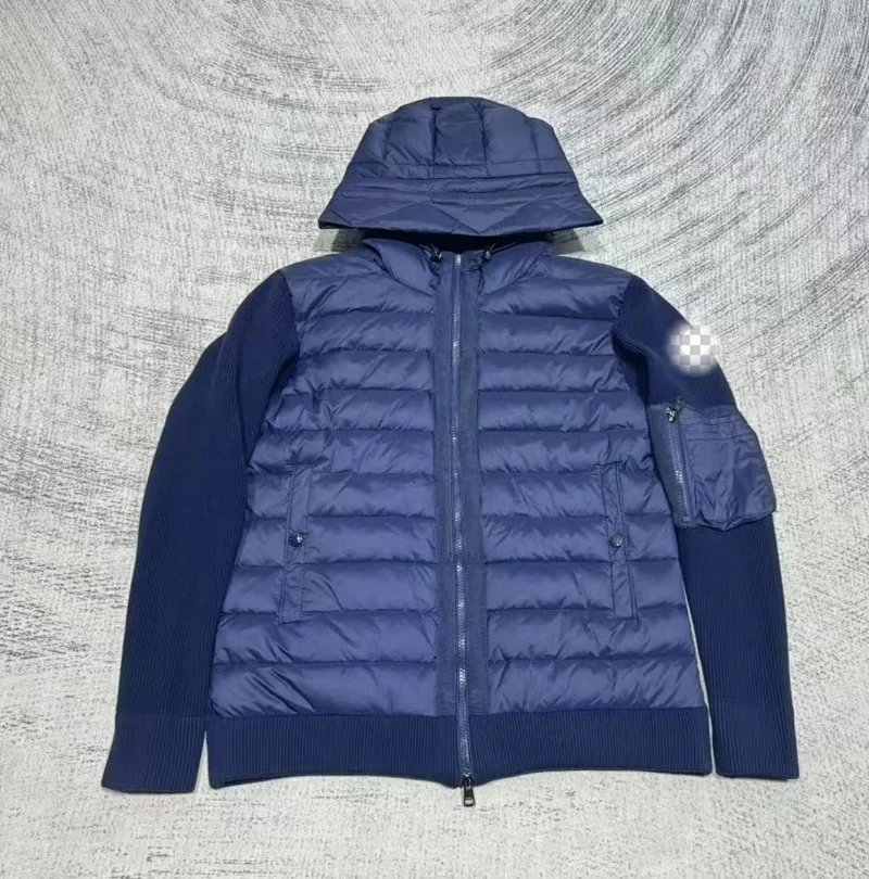 Navy blue hooded style