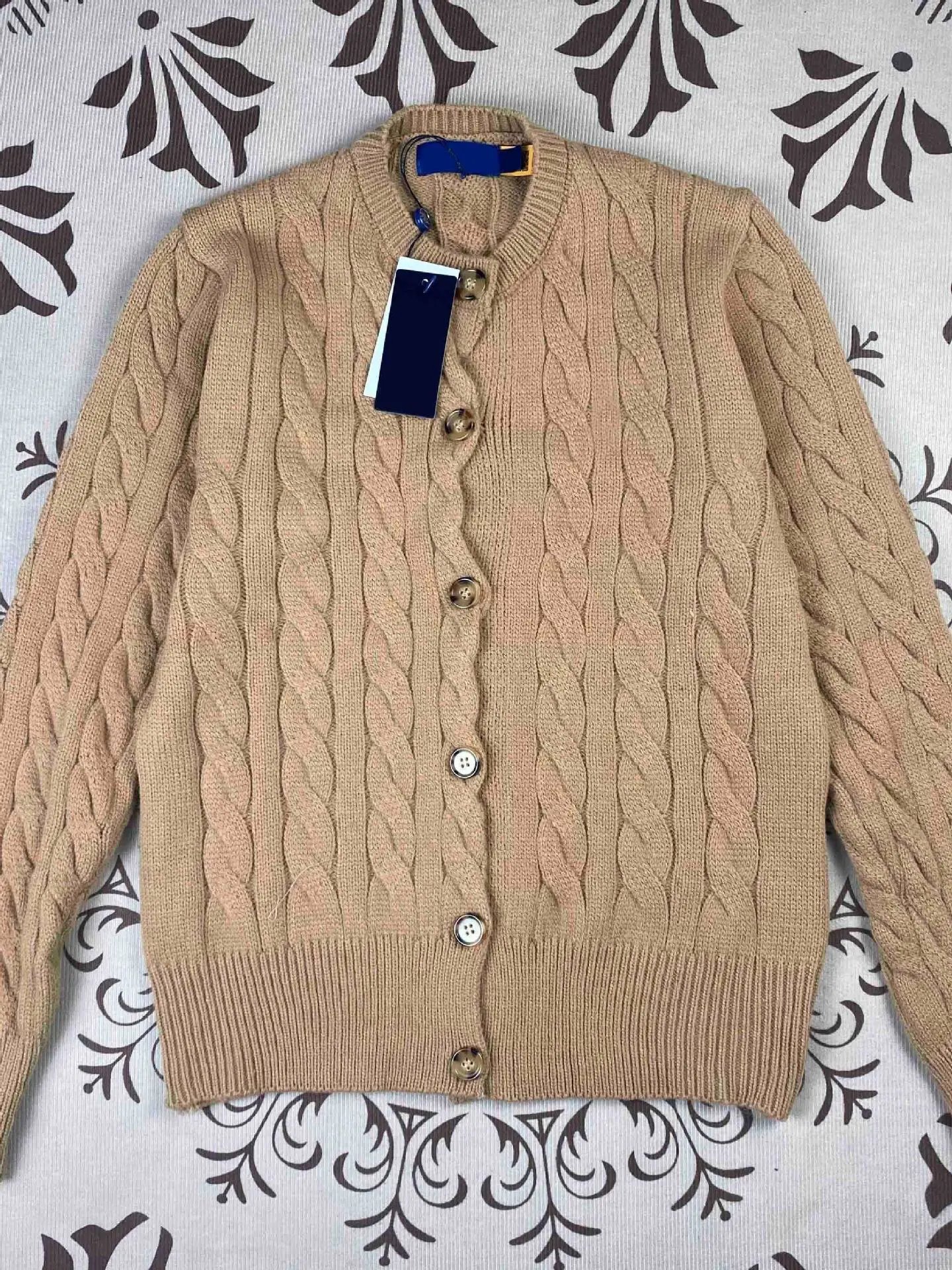Coffee colored round neck button