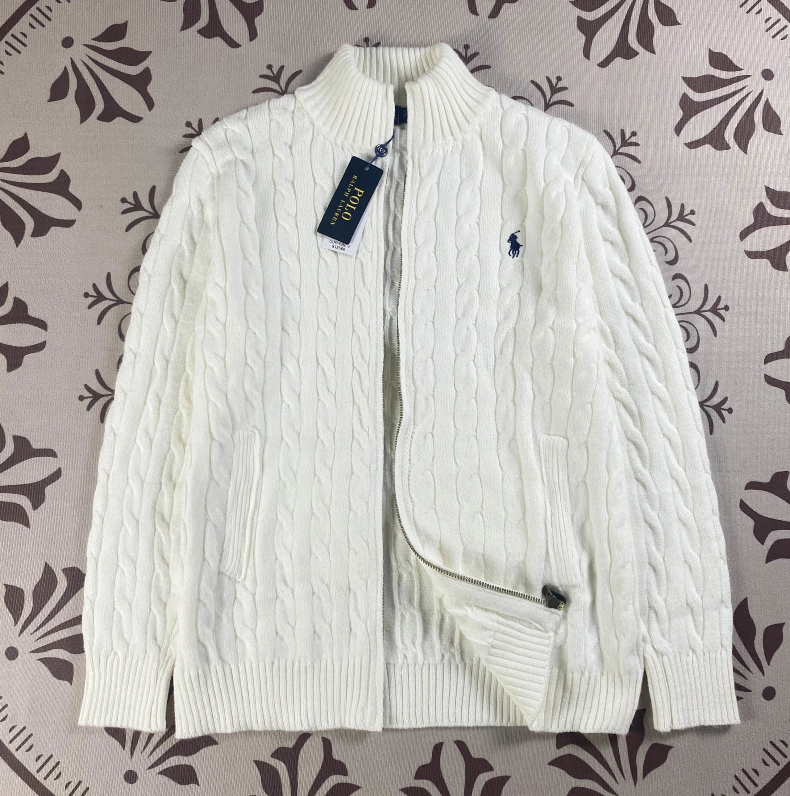 13 Cream Apricot Full Zip