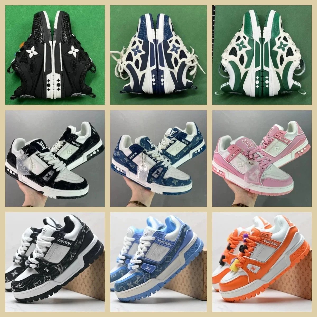 高品质时尚品牌休闲运动鞋