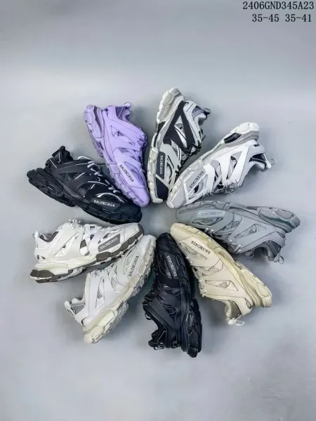 Balenciaga Track Trainer Multicolor Sneakers Chunky Sneakers - 2