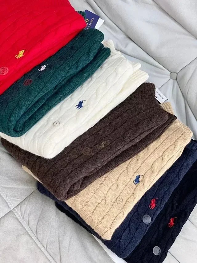Cable-Knit Sweaters in Multiple Colors