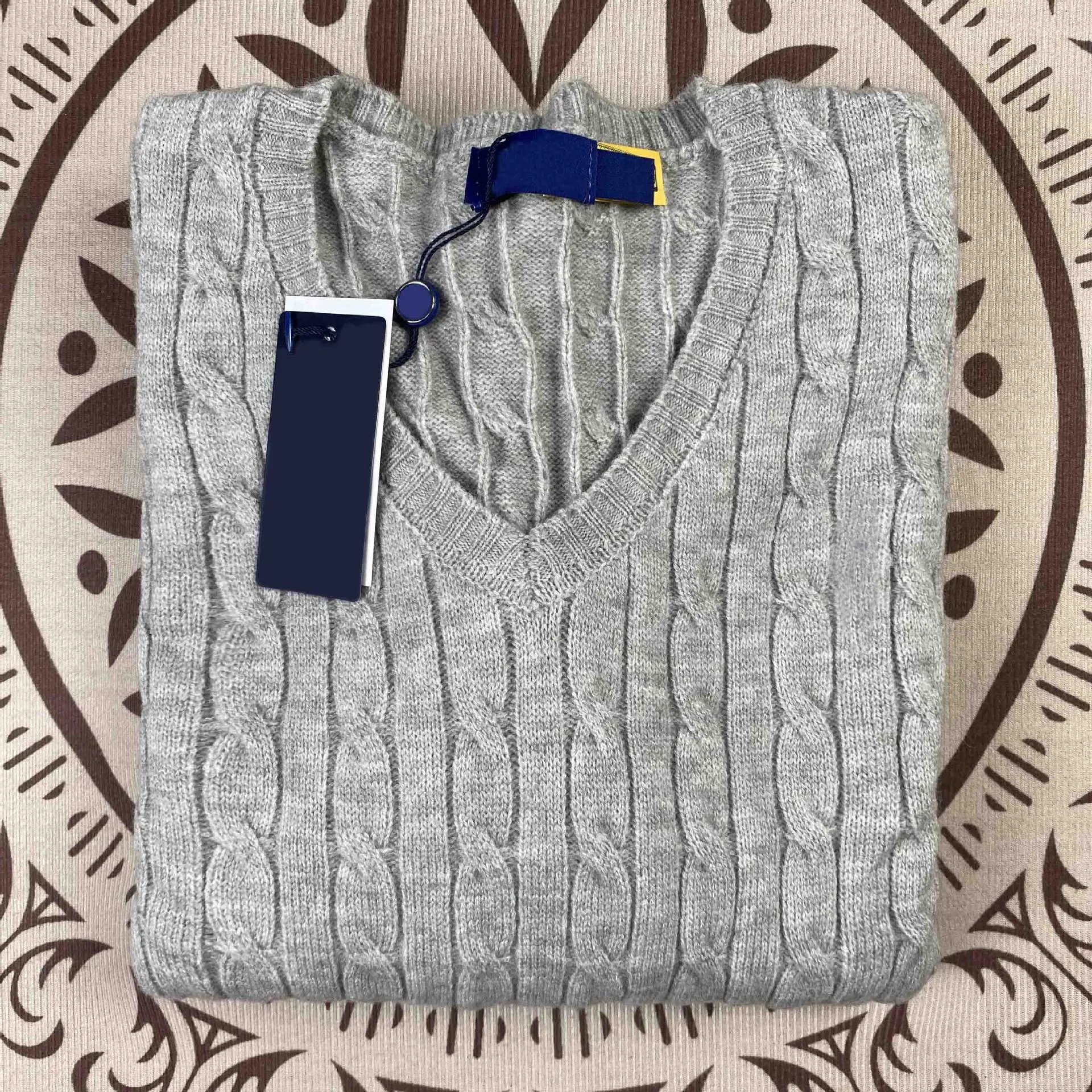 V-neck gray