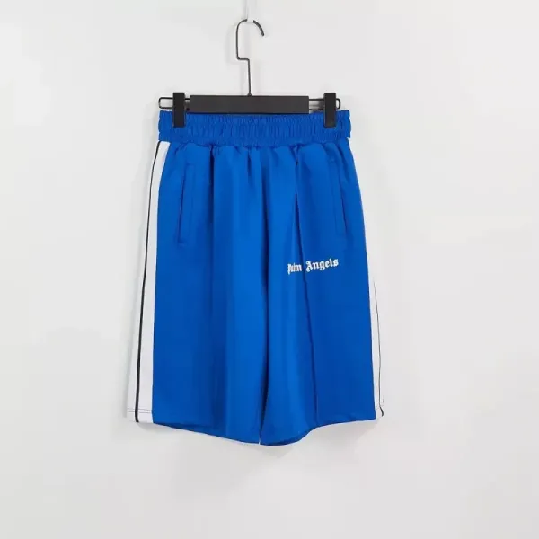 Palm Angels Track Shorts Blue - 1