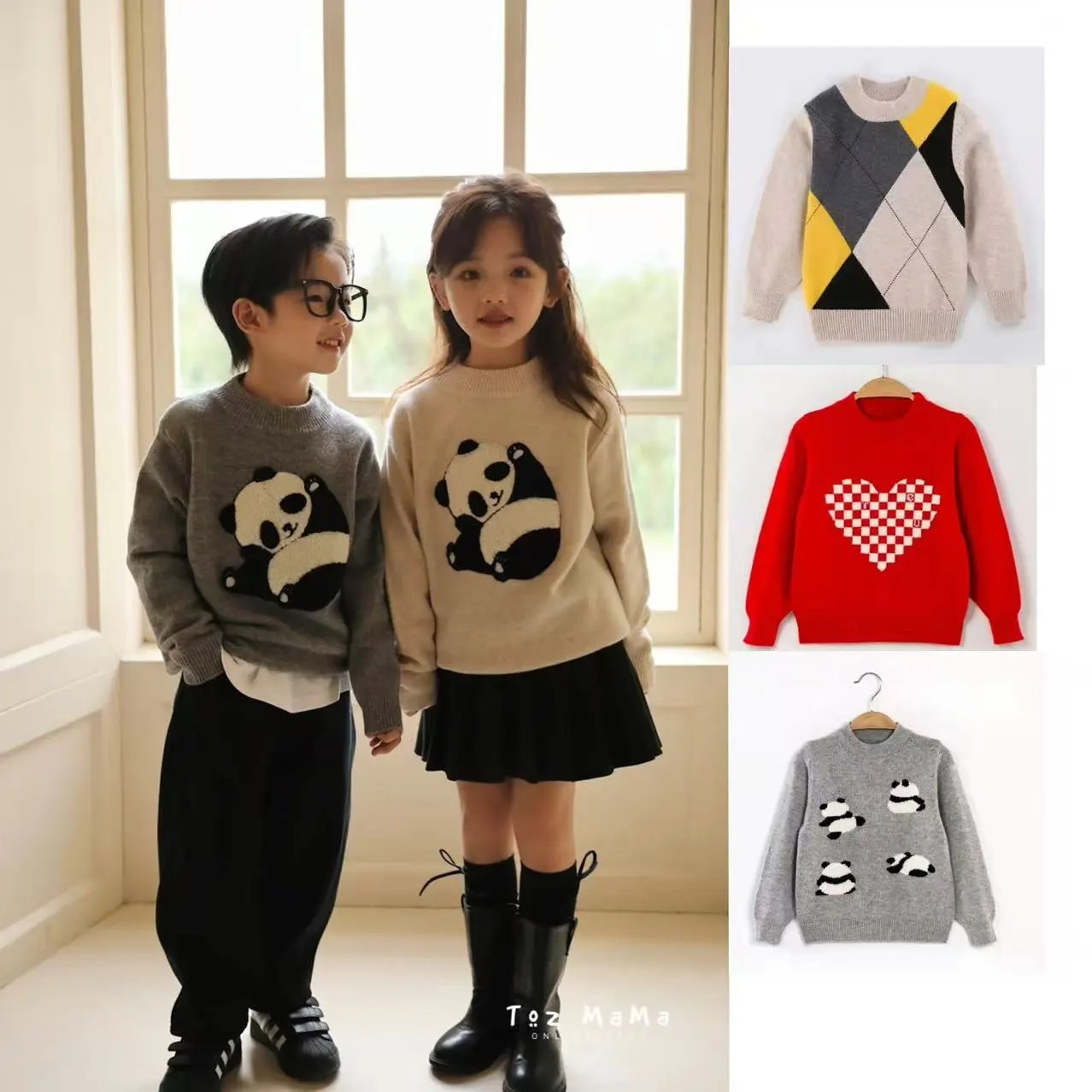 Off-season special price ❗ 90% cashmere wool, children’s warm winter, one sweater is better than 2 woolen sweaters, top-notch fabric blend, skin-friendly and not irritated