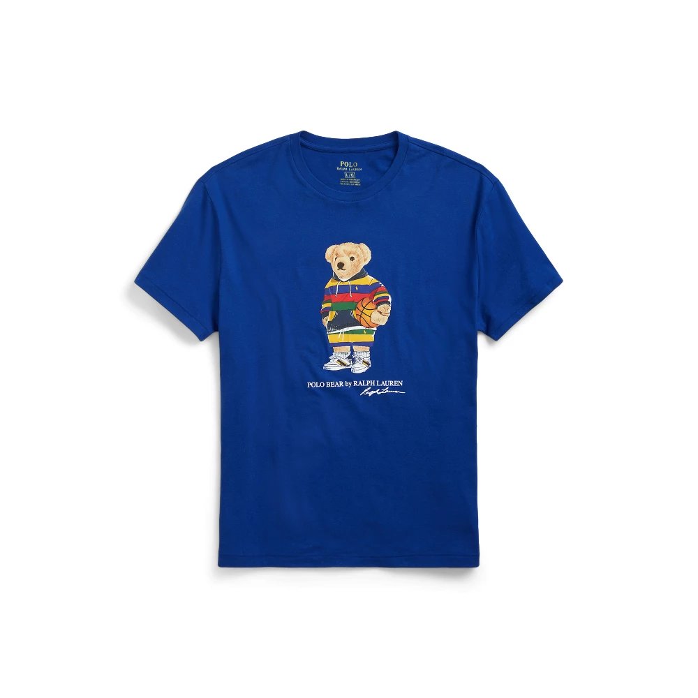 Polo Sport Round Neck T-Shirt — PRINT BEAR BLUE colorway — USFans Spreadsheet photo