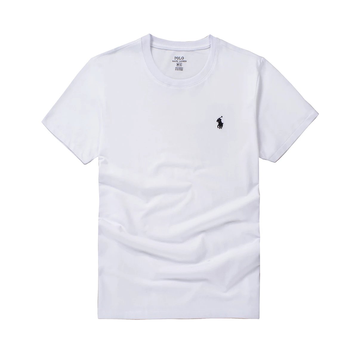 Polo Sport Round Neck T-Shirt — pony label white colorway — USFans Spreadsheet photo