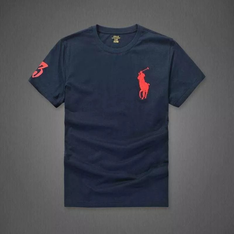 Polo Sport Round Neck T-Shirt — Classic Horse Blue colorway — USFans Spreadsheet photo