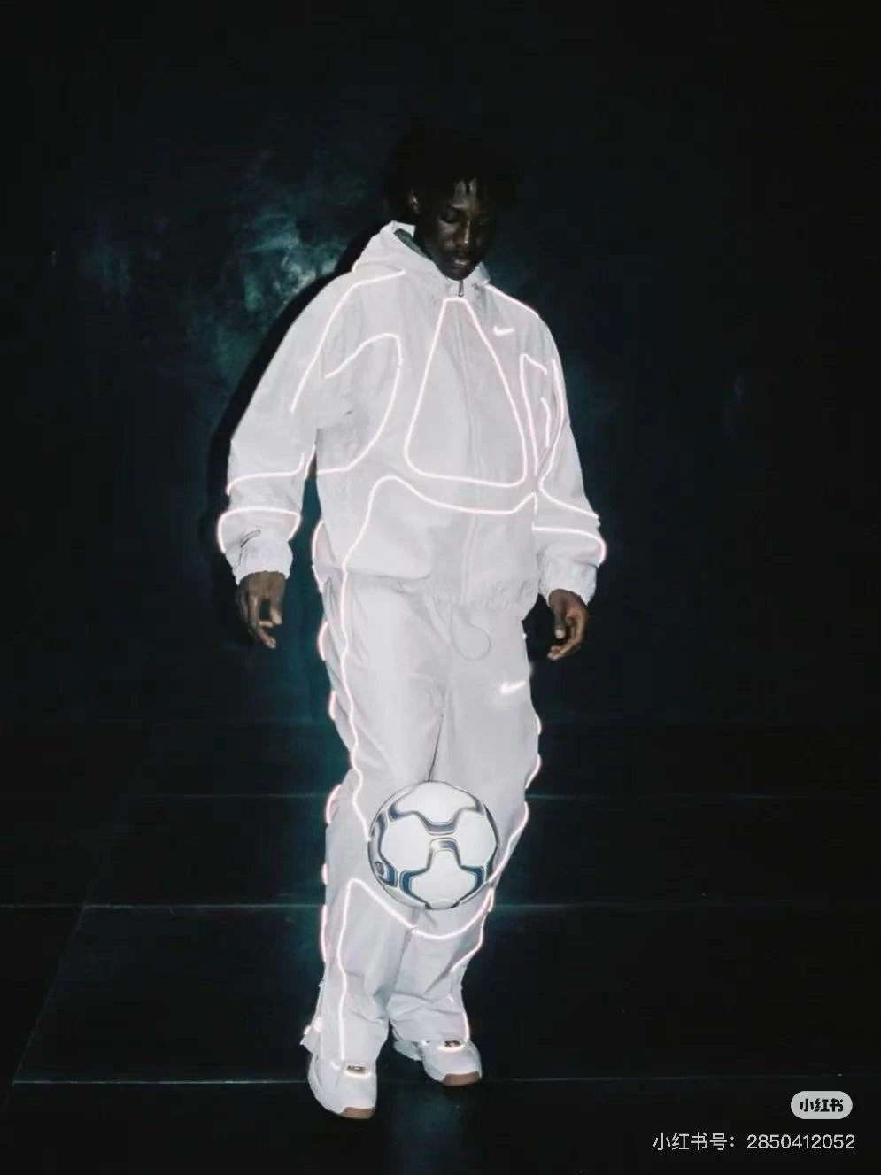 white suit